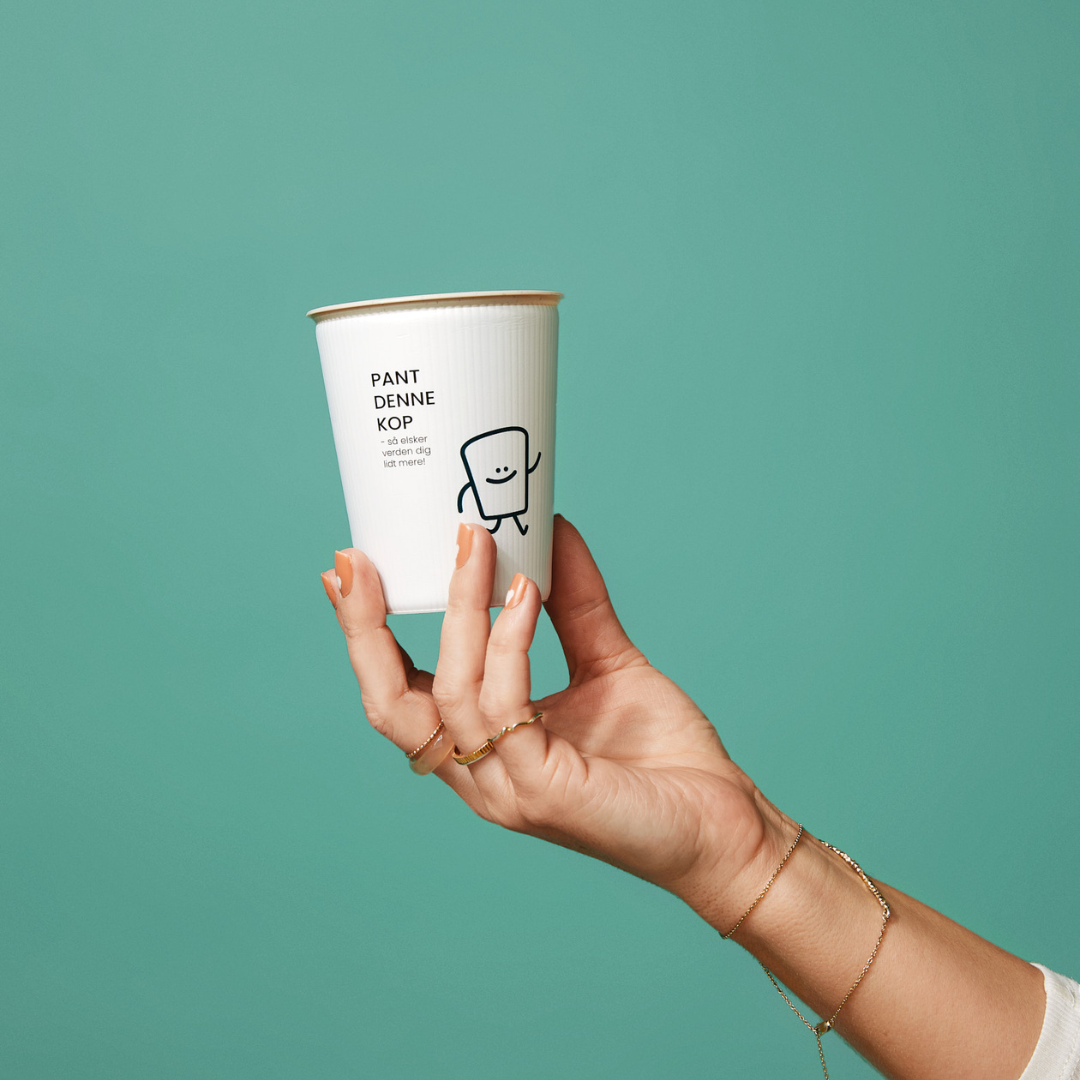 To Go kaffekopper hvid 250 ml